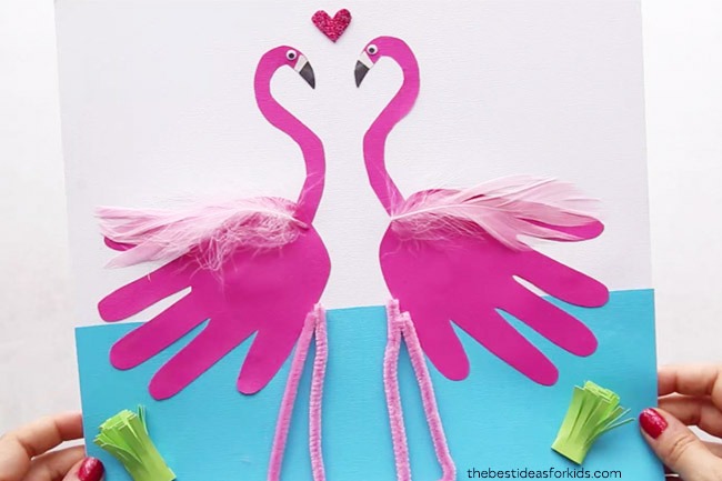 Flamingo Craft Idea