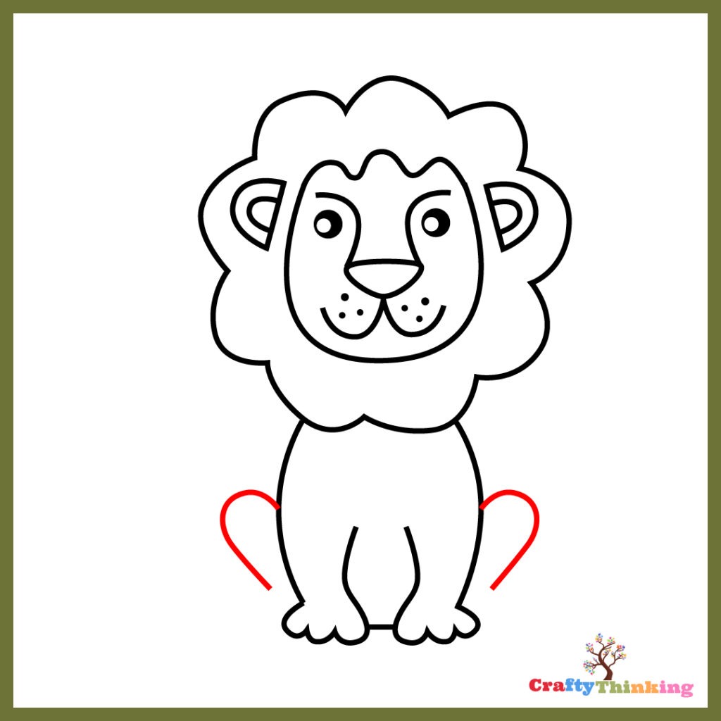 How To Draw A Lion STEP BY STEP (DRAWING GUIDE) - CraftyThinking