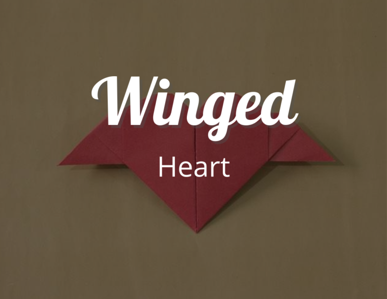 How to Create Fancy Winged Hearts Step By Step