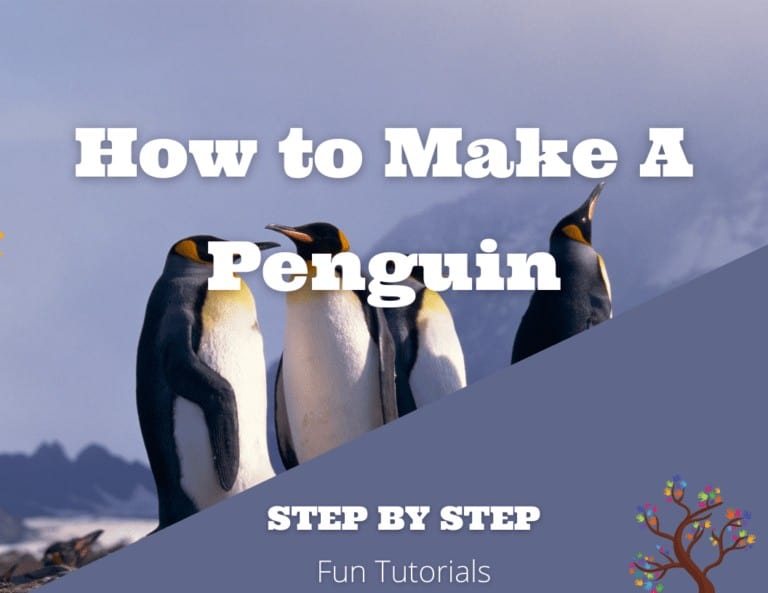 (Easy Activity) How to Make A Penguin