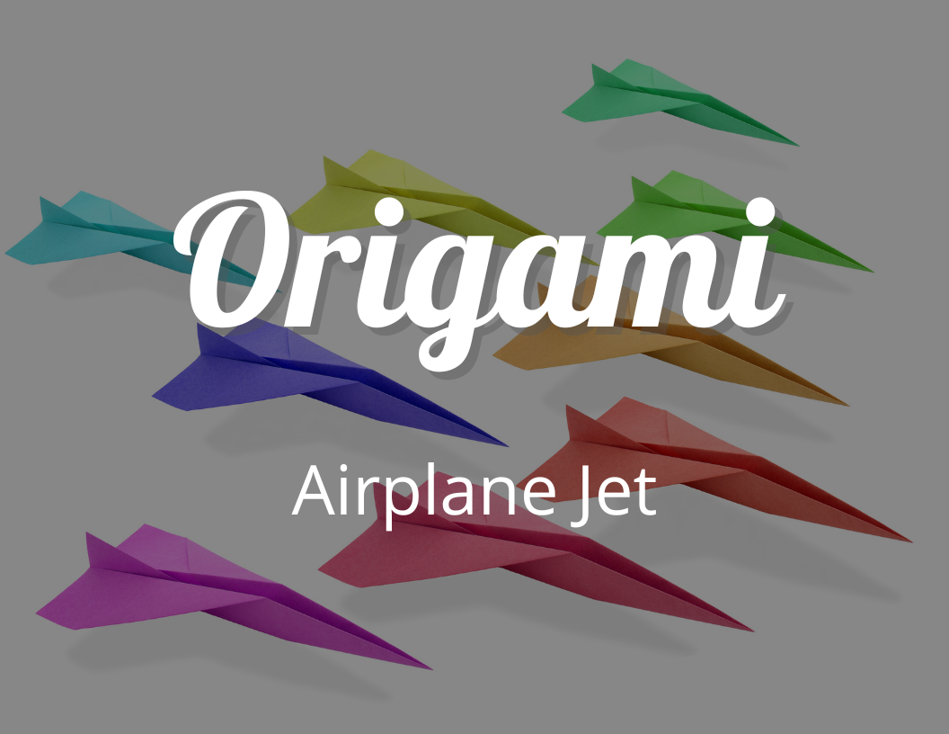 Origami Airplane Jet