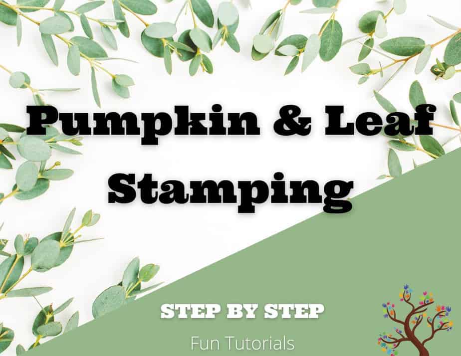 Pumpkin Stamp Craft