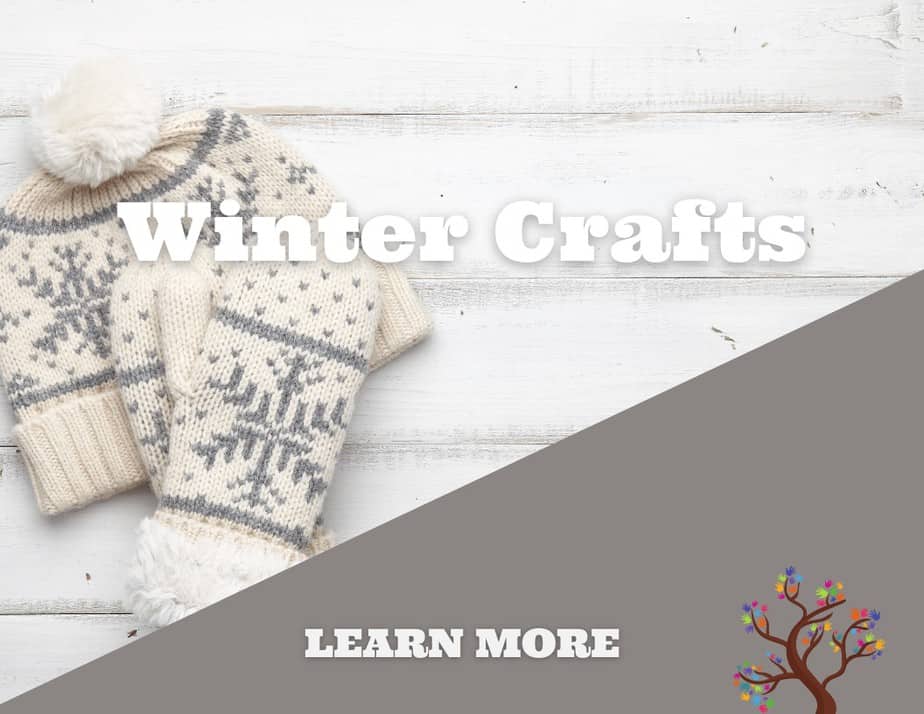 17 Creative Winter Crafts For Kids​ - CraftyThinking