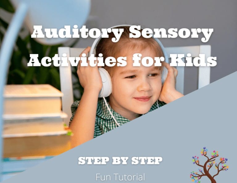 Easy Auditory Sensory Activities for Kids
