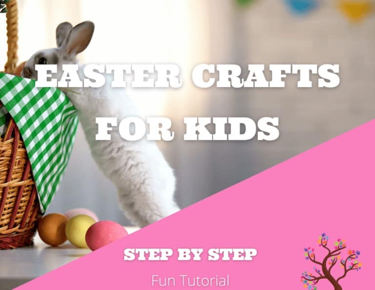 Easy Easter Bunny Tutorial (Easter Crafts For Kids)