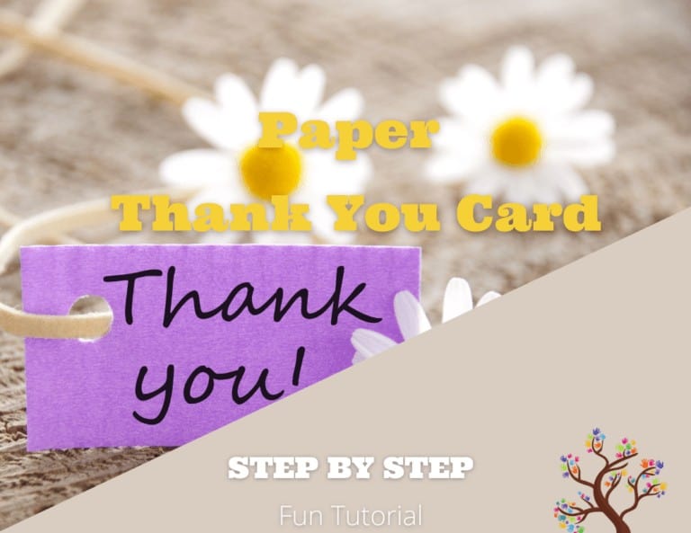 Paper Thank You Card