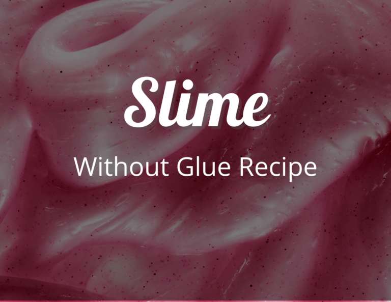 Fun Slime Without Glue Recipe! Say Goodbye to Sticky Fingers