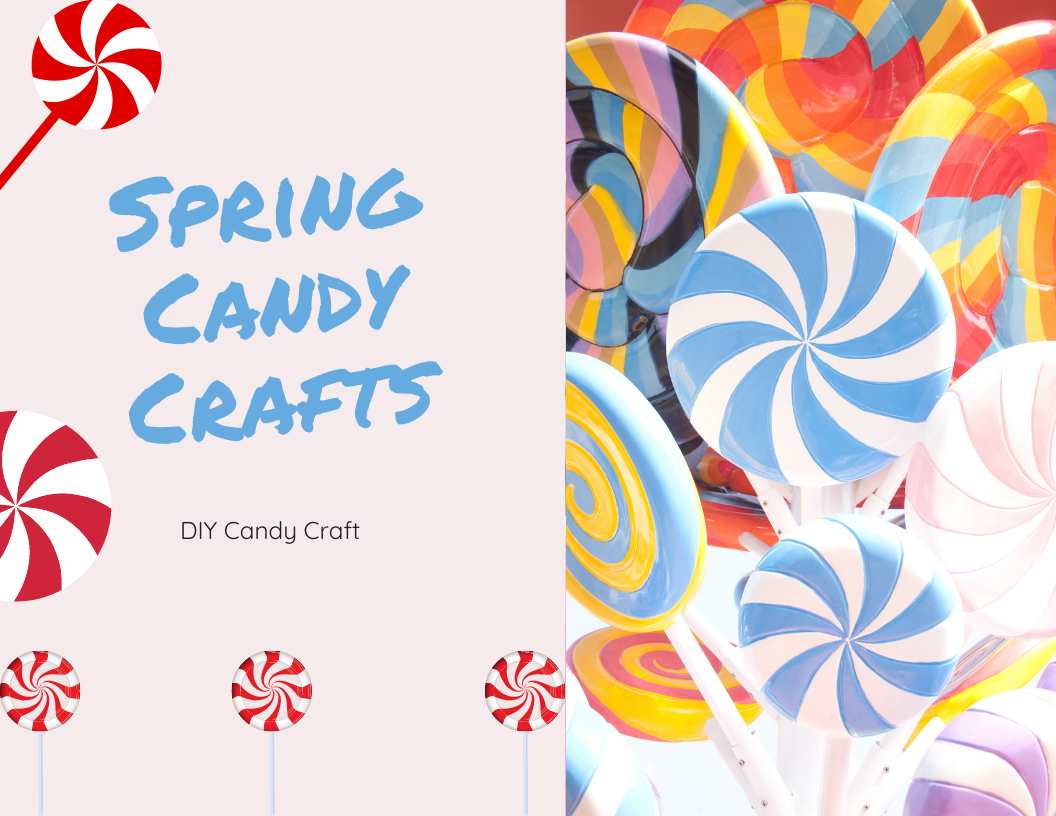 spring candy crafts