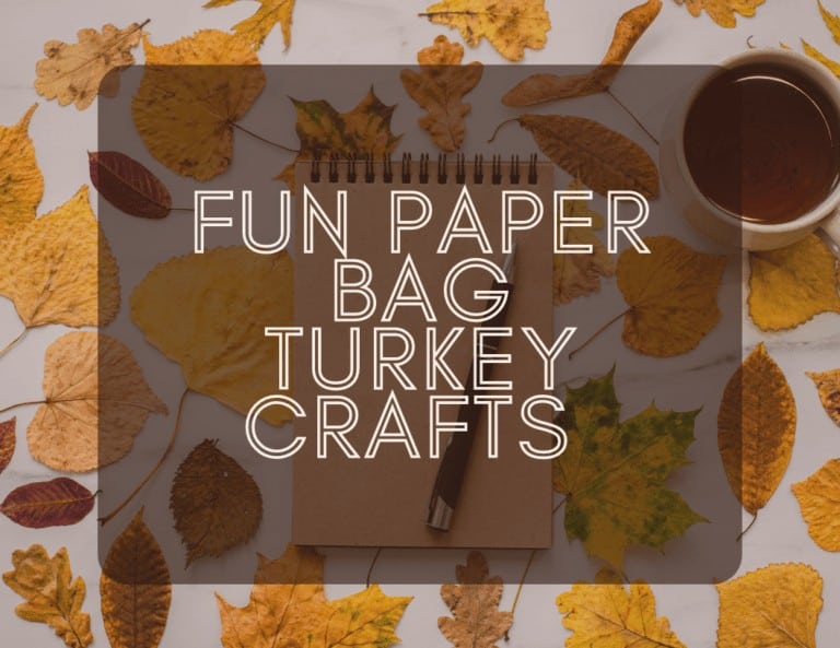 Fun Paper Bag Turkey Craft (Thanksgiving Crafts)