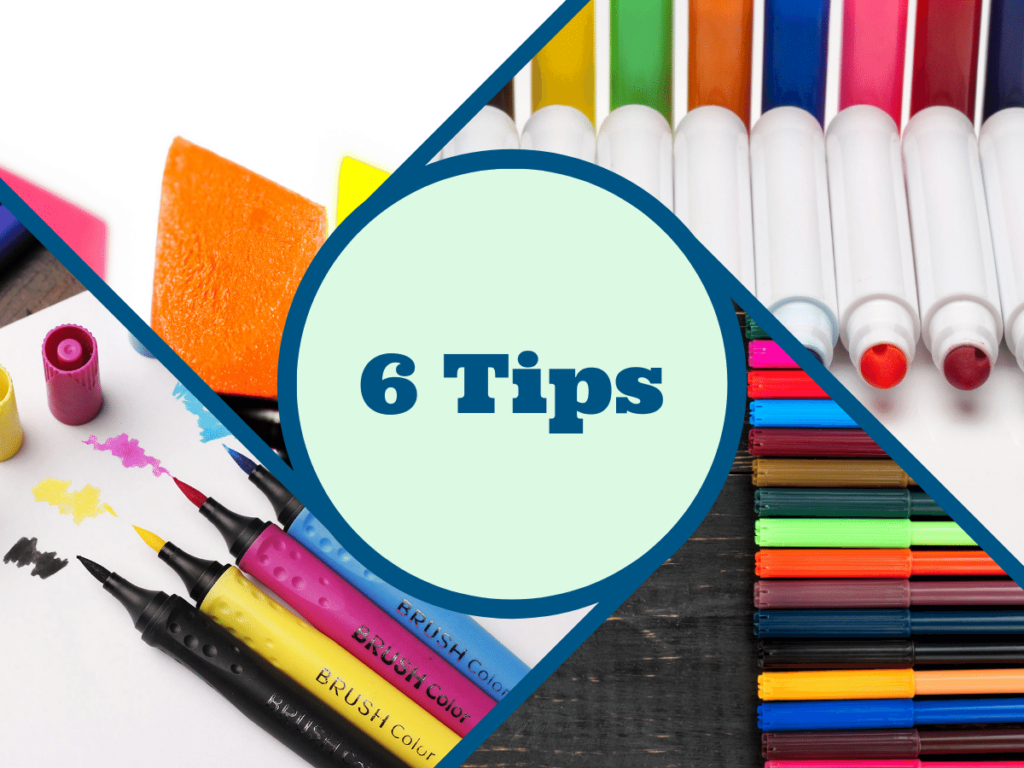 6 Tips for Using Different Types of Art Markers