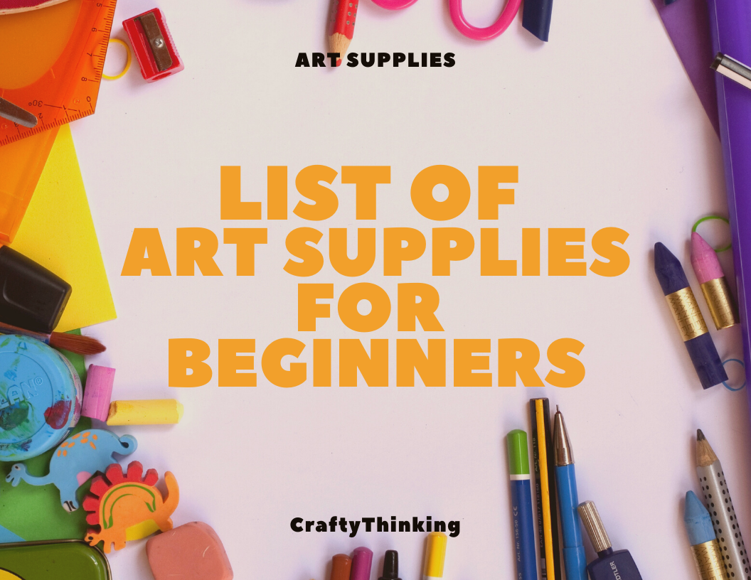 List of Art Supplies for Beginners