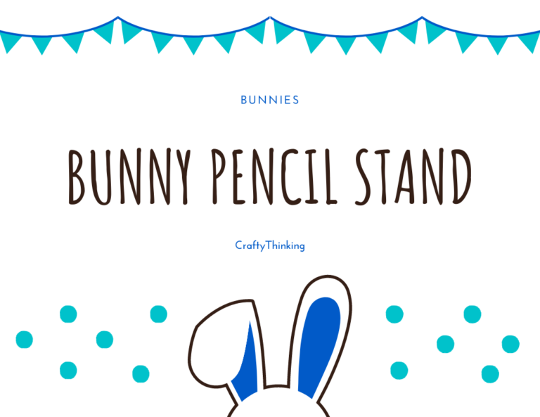 Bunny Pencil Stand