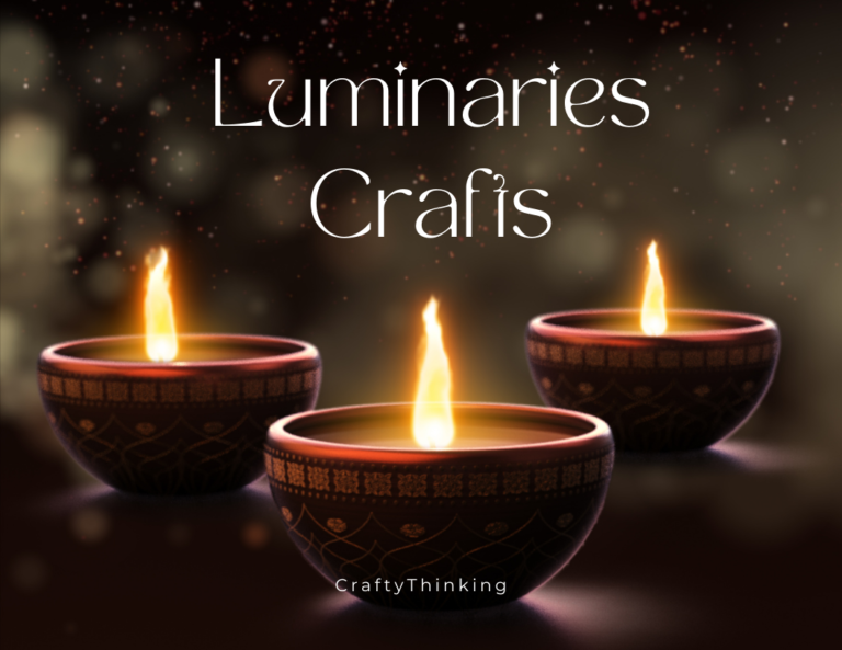 Mason Jar Luminaries Crafts