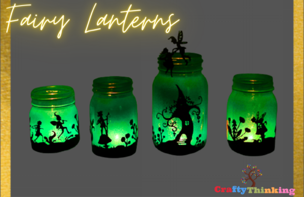 6 Fun Mason Jar Luminaries Crafts and More - CraftyThinking