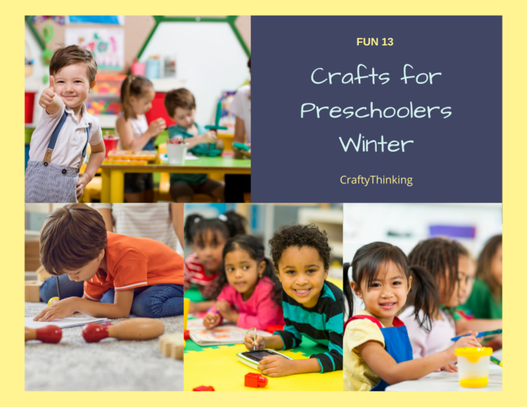 Fun 13 Crafts for Preschoolers Winter