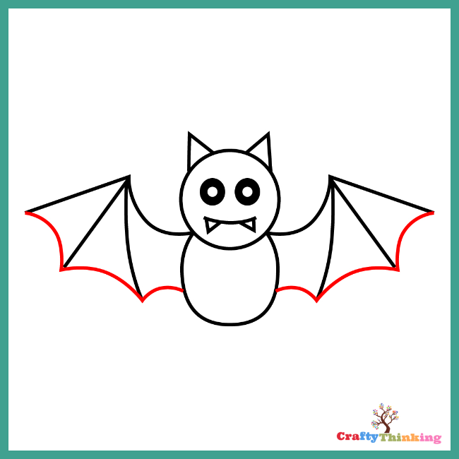 Learn How to Draw a Bat in this Step by Step Bat Drawing Tutorial ...