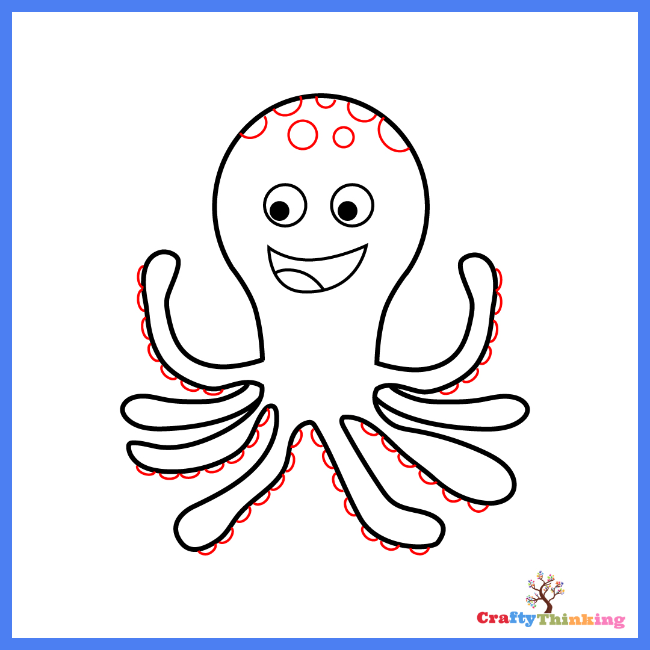 How to Draw an Octopus Free Drawing Guide  The Kitchen Table Classroom