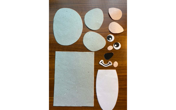 Koala Paper Bag Puppet