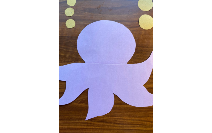 Octopus Paper Bag Puppet