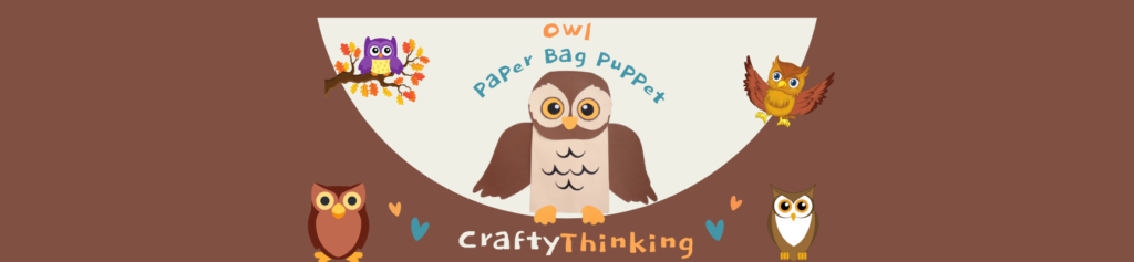 Owl Paperbag Puppet