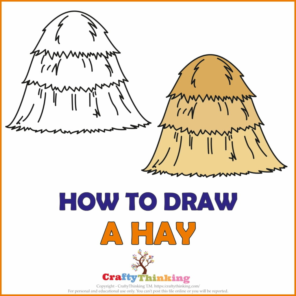 How to draw hay -hay drawings