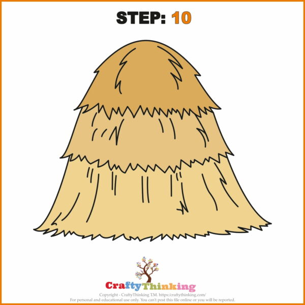 Fun Hay Drawings (How to Draw Hay) with Free Hay Printable CraftyThinking
