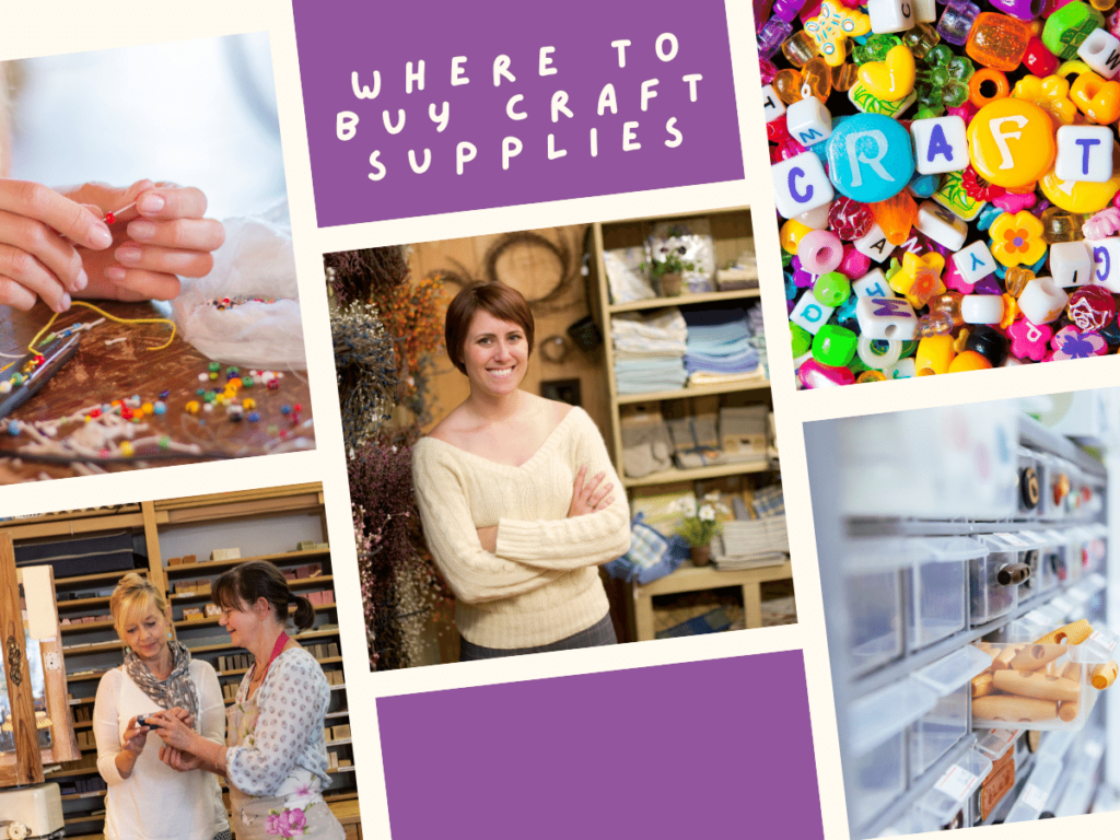 Where to Buy Craft Supplies