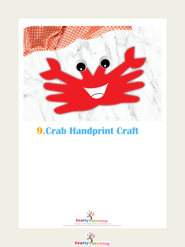 Animal HandPrint Crafts