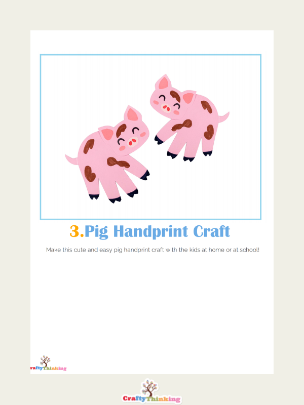 Animal HandPrint Crafts