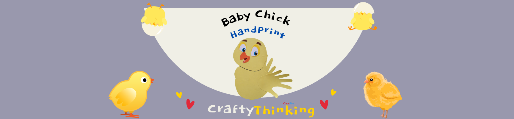 Baby Chick Handprint