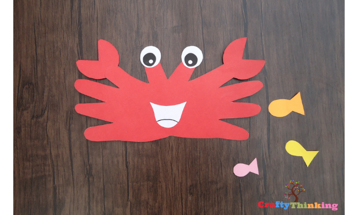 Crab Handprint Craft