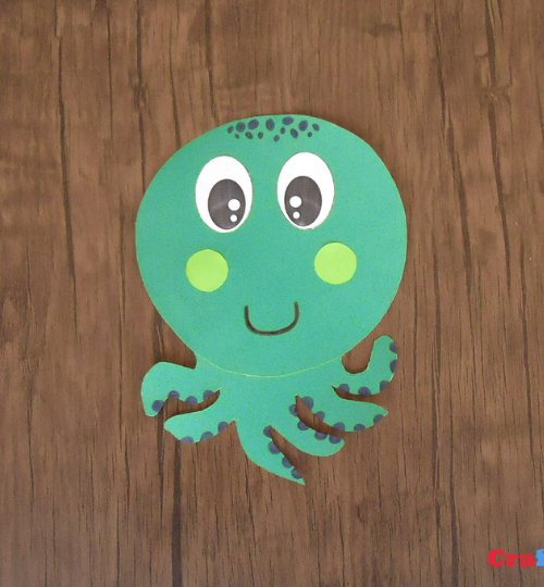 Octopus Handprint Craft