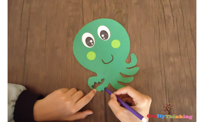 Octopus Handprint Craft 