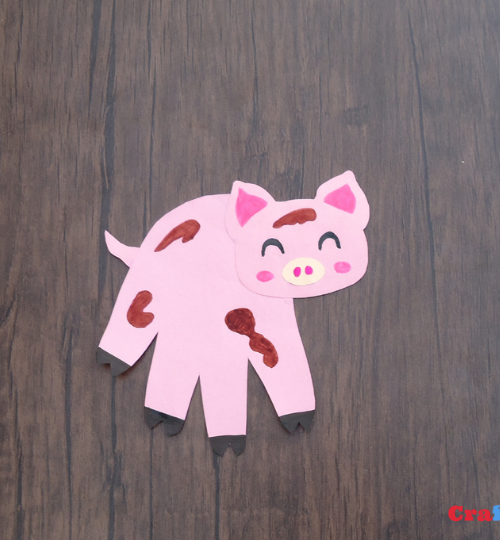 Pig Handprint Craft