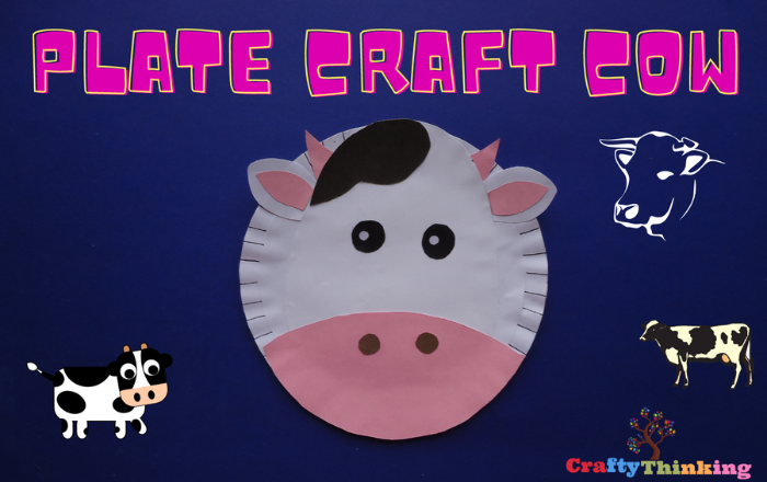 Cow Paper Plate Craft