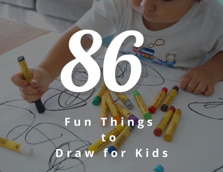 86 Fun Things to Draw for Kids – Beginners Guide