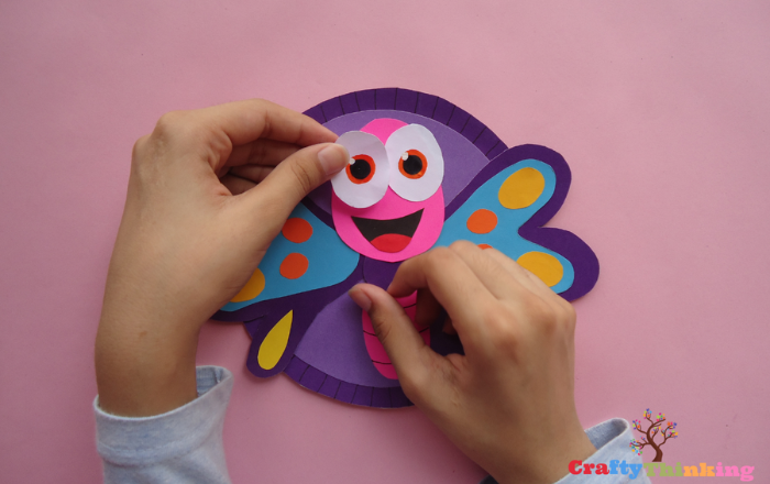 Paper Plate Butterfly Craft