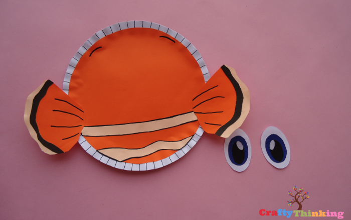 fish paper plate