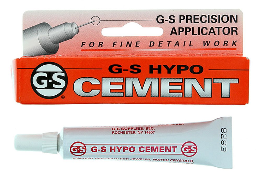 GS Supplies G-S Hypo Cement, Transparent