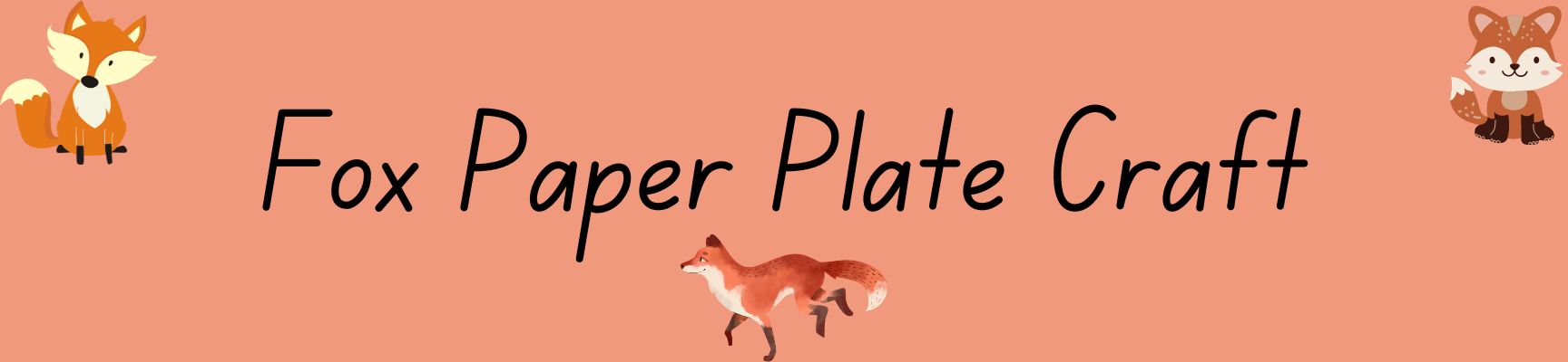 Fox Paper Plate Craft