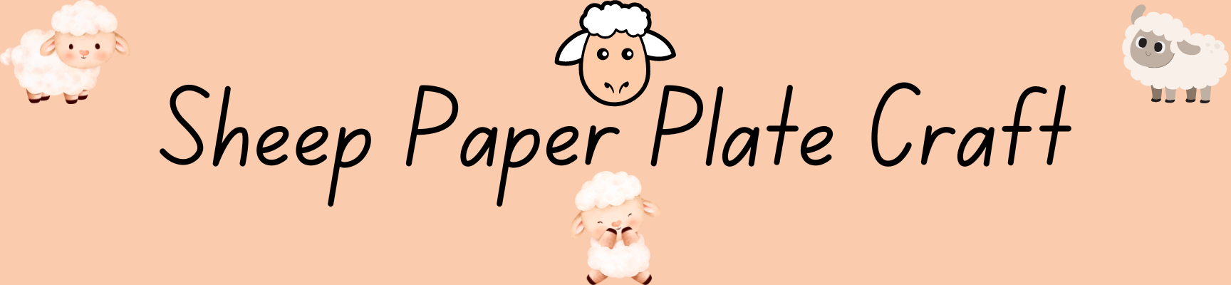 How to Create a Sheep Paper Plate Craft