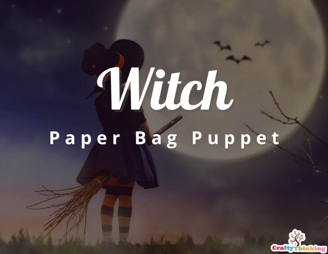 Witch Paper Bag Puppet