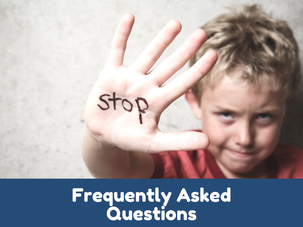 Frequently Asked Questions about child abuse