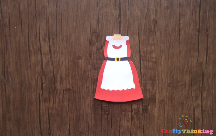 Mrs. Clause Paper Craft