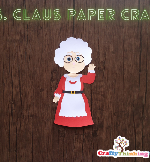 Mrs. Santa Clause Paper Craft