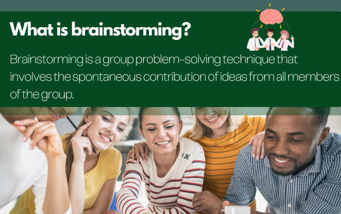 What is Brainstorming?
