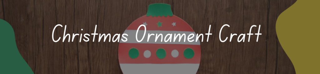 Craft Christmas Ornament