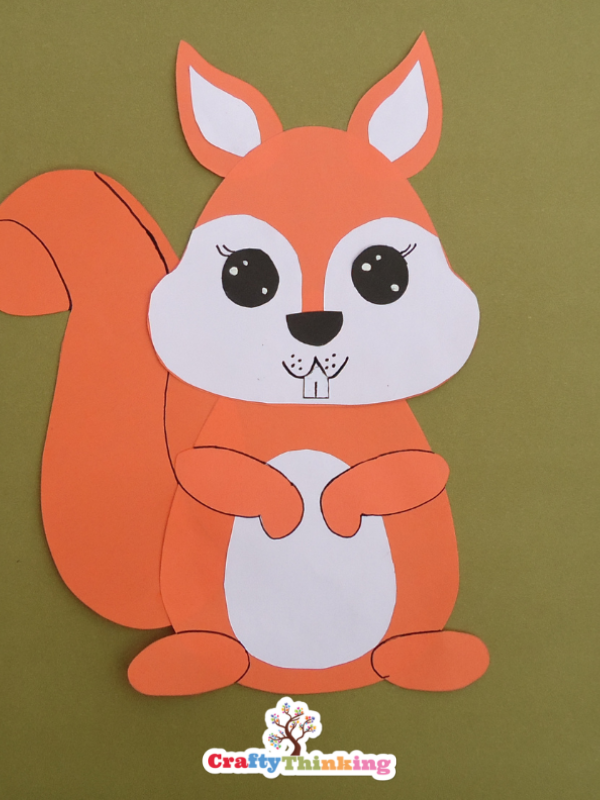 Squirrel Paper Craft