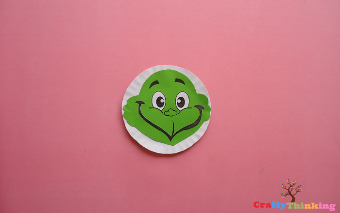 How to Make a Paper Plate Grinch for Kids