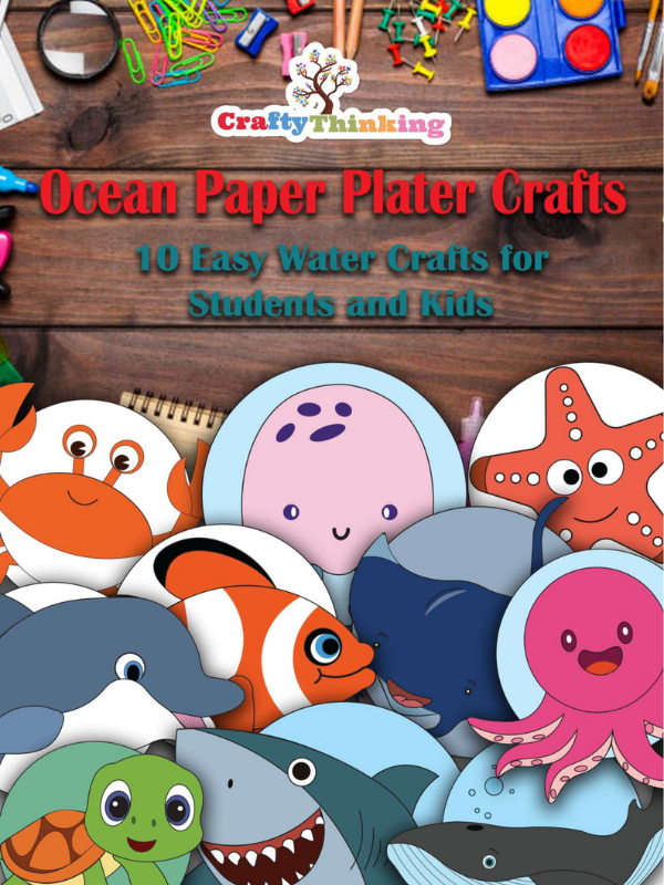 Ocean Paper Plate Crafts for Kids